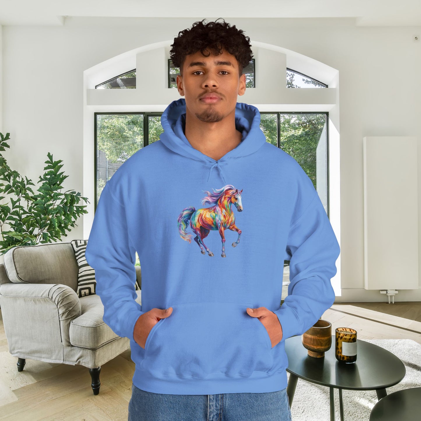 Dreamscape Stallion Adult Heavy Blend™ Hooded Sweatshirt