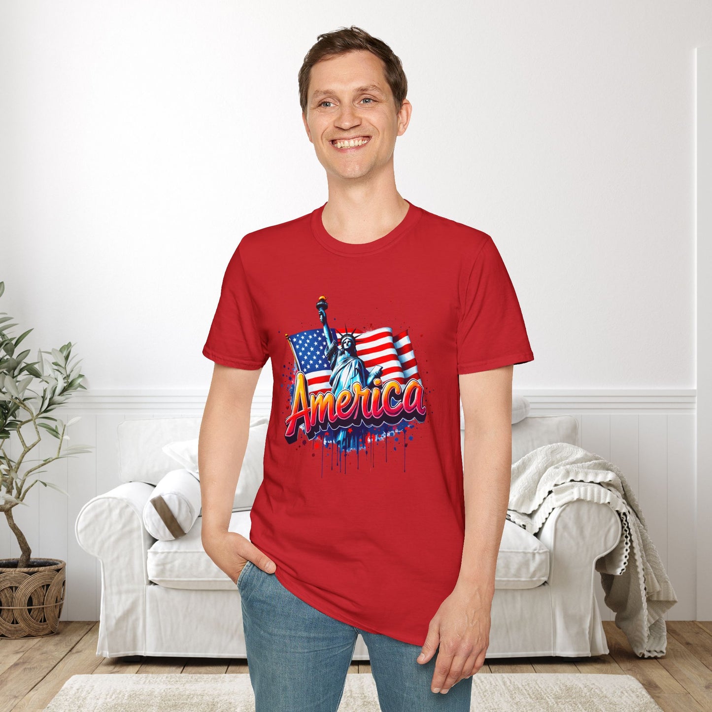 Statue of Liberty Adult T-shirt