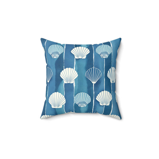 Oceanline Shells Throw Pillow