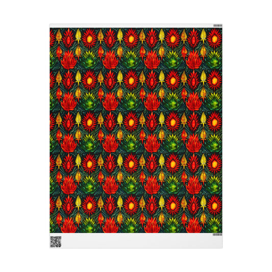 Joyful Burst Kwanzaa Wrapping Paper