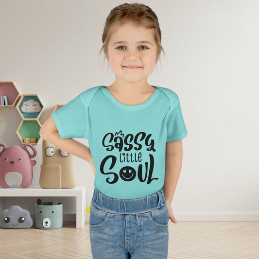 Sassy Little Soul Infant Baby Rib Bodysuit