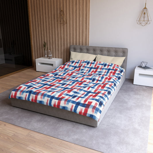 Liberty Strokes Microfiber Duvet Cover