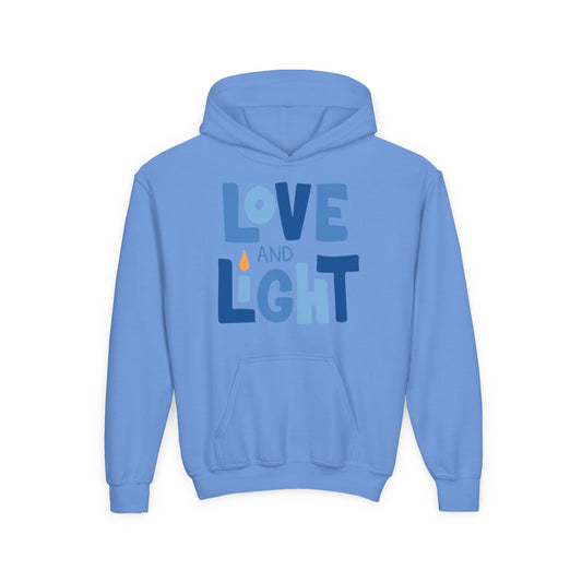 Hanukkah Love & Light 2 Youth Hoodie