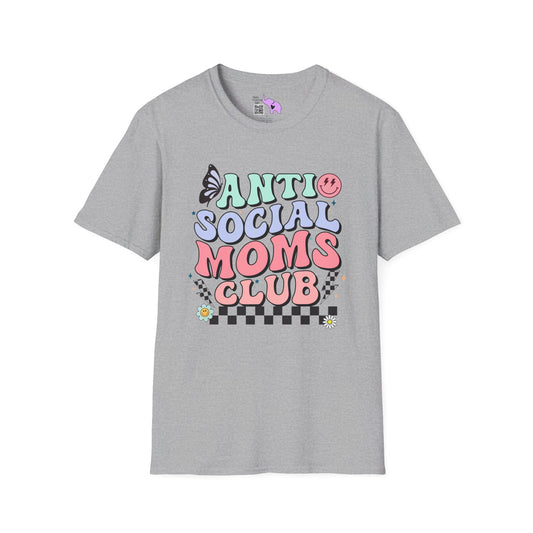 Antisocial Mom's Club Adult T-shirt