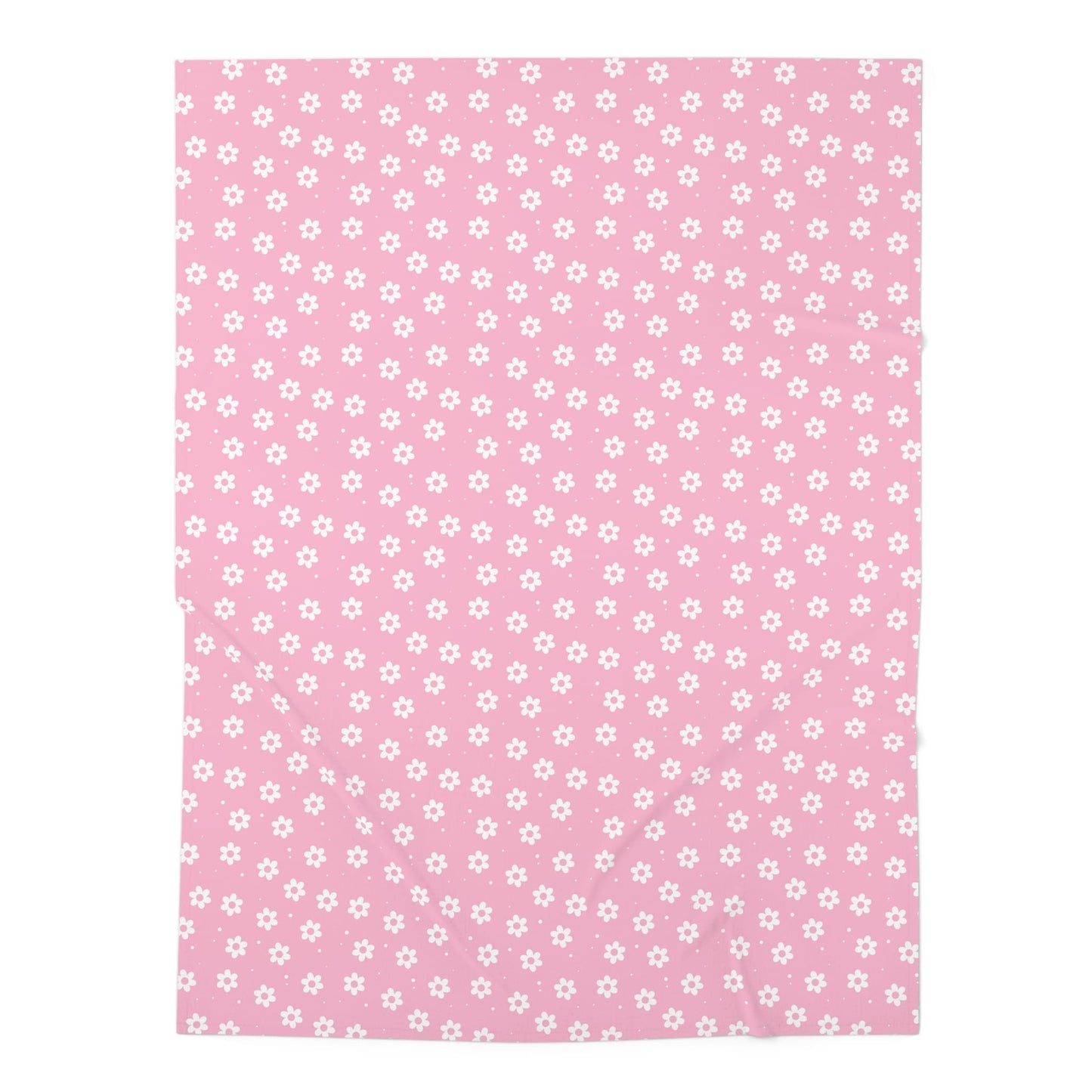 Pretty Petals & Dots Swaddle Blanket