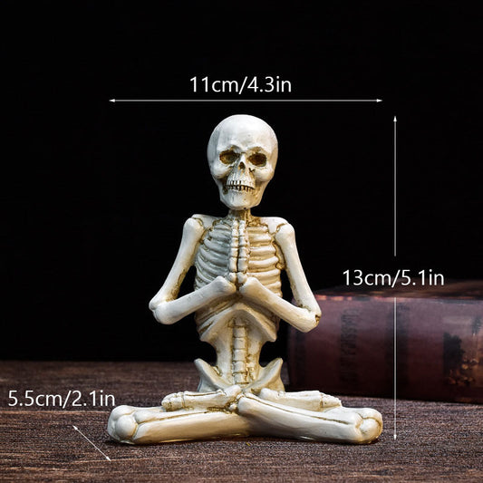 Yoga Posing Skeletons