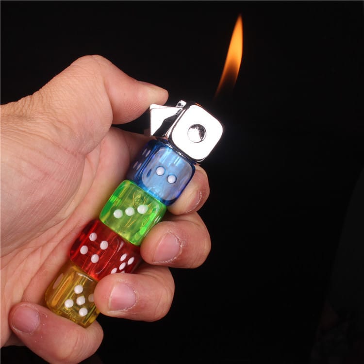 Stacked Dice Butane Lighter