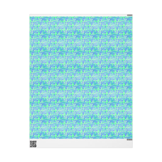 Glacier Grove Camo Wrapping Paper