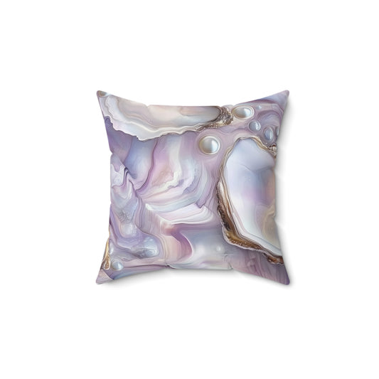 Purple Opalescent Dreams Throw Pillow