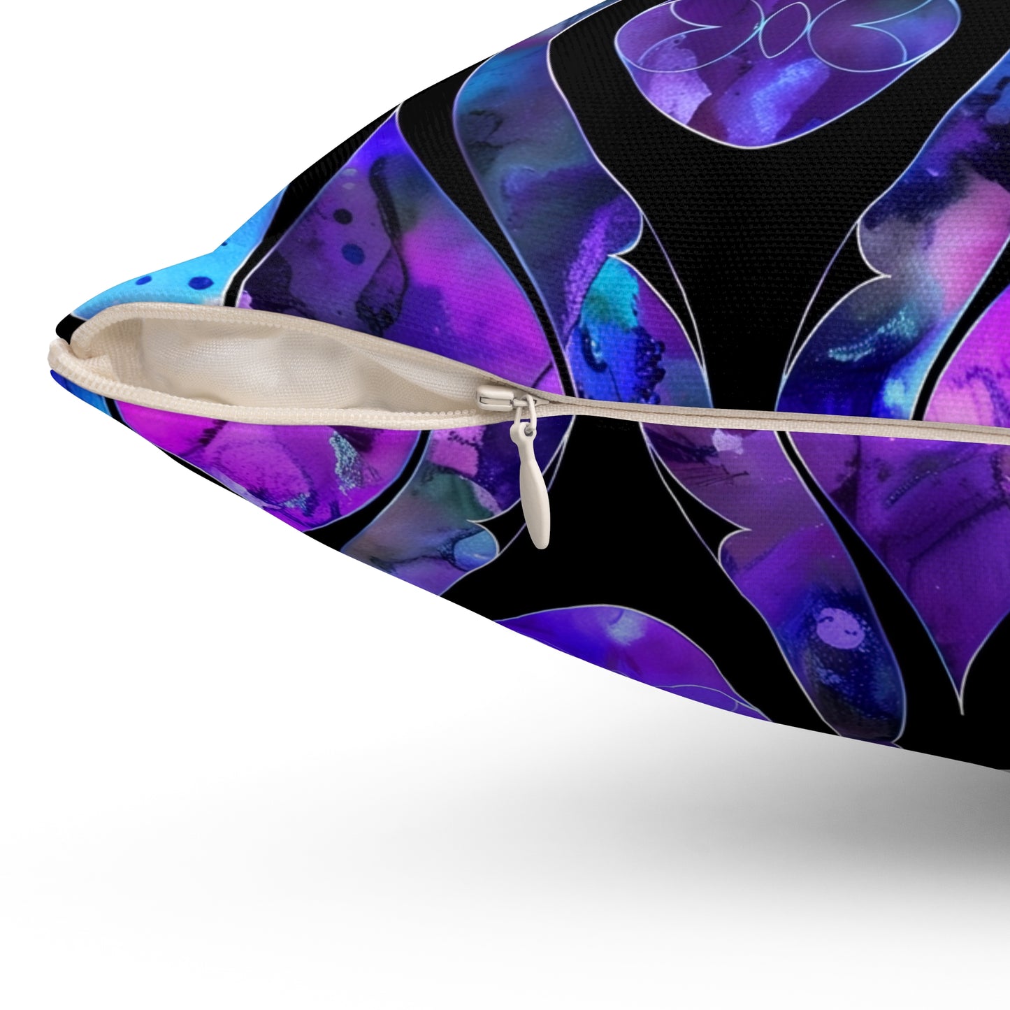 Celestial Glass Throw Pillow