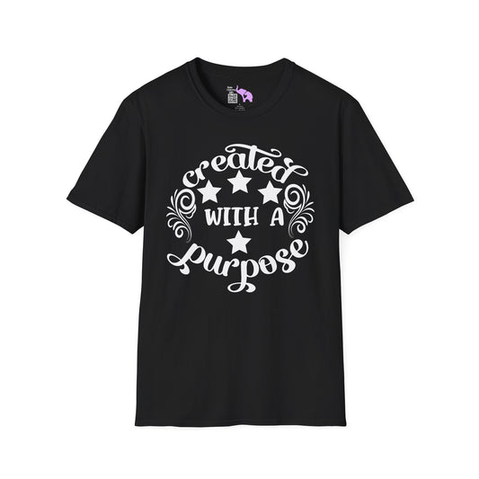 Created With A Purpose Adult T-shirt
