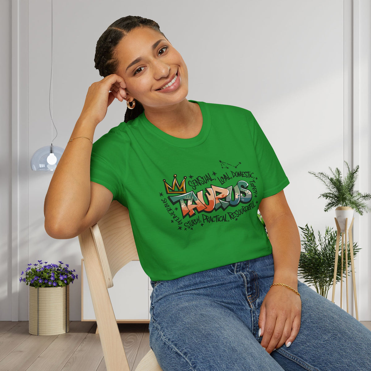 Taurus Street Art Adult T-shirt