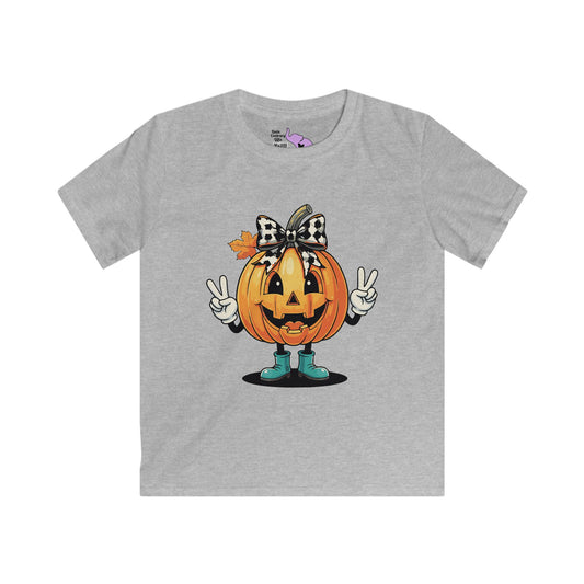 Pumpkin Peace Youth Softstyle Tee