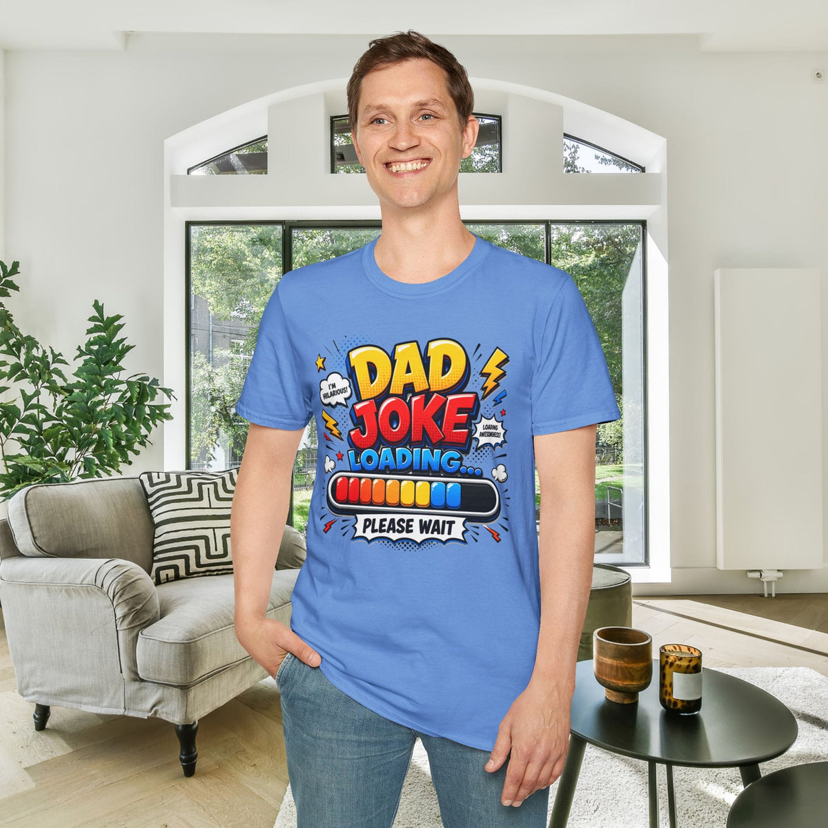 Dad Joke Loading Please Wait Adult T-shirt
