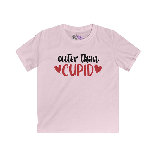 Cuter Than Cupid Youth Softstyle Tee