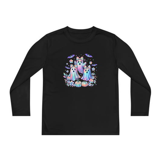 Haunted in Pastels Youth Long Sleeve Tee