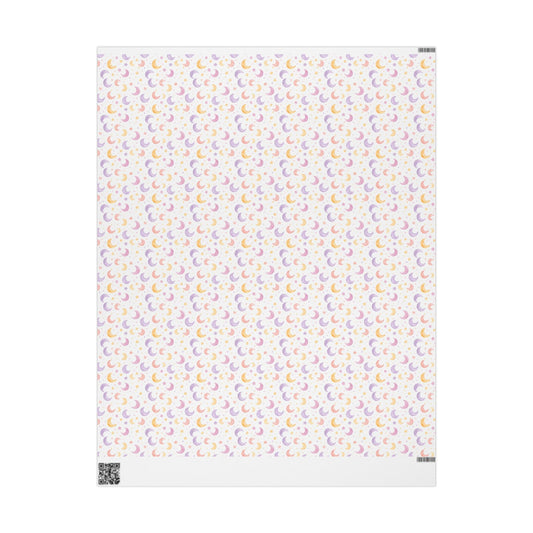 Moon & Star Snuggles Wrapping Paper