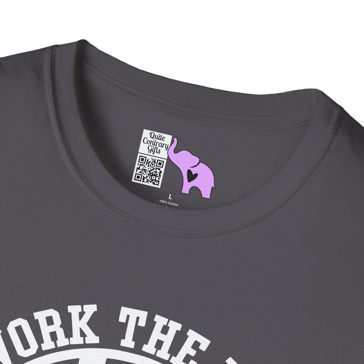 I Work The Pole So She Doesnt Have To Adult T-shirt