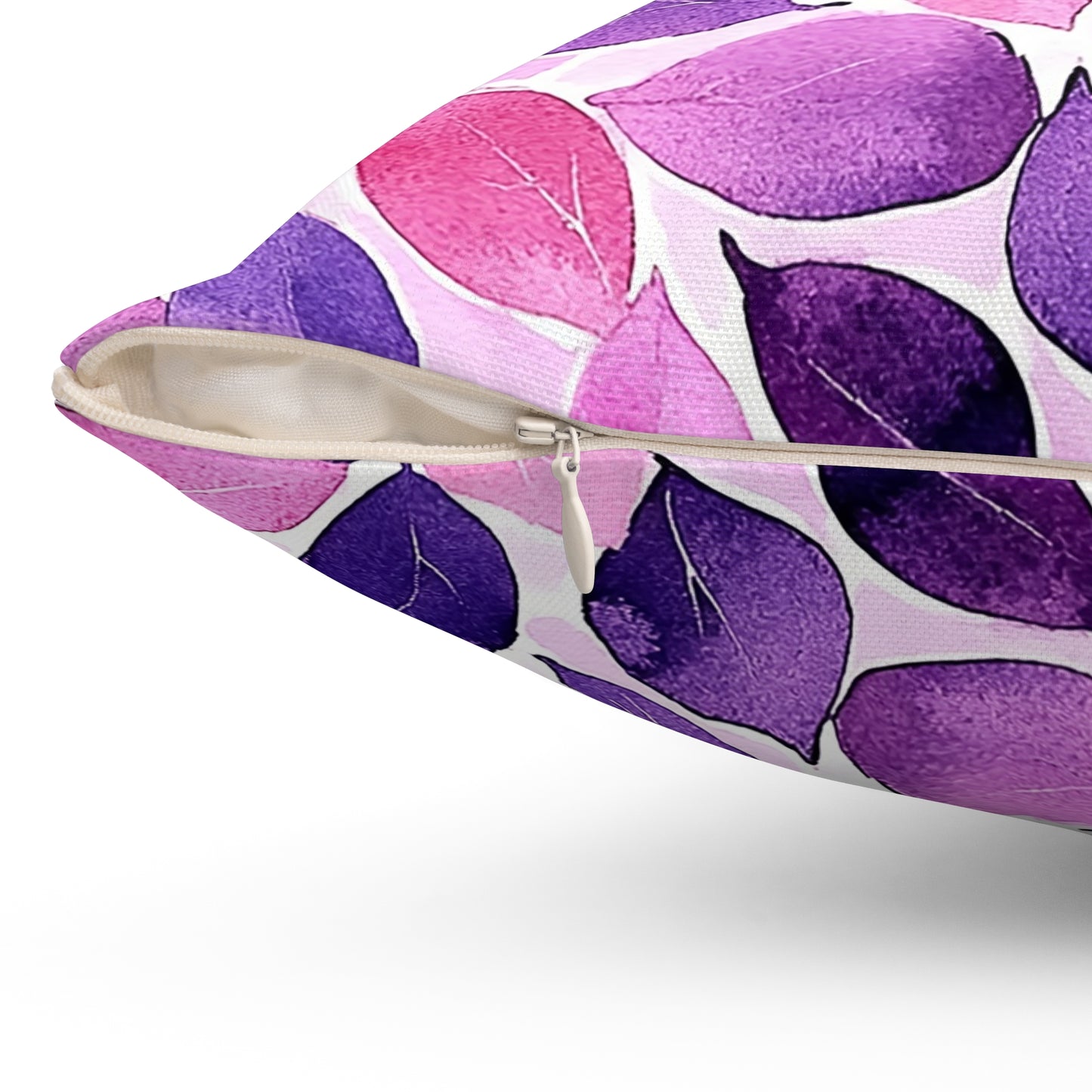 Lilac Serenade Throw Pillow