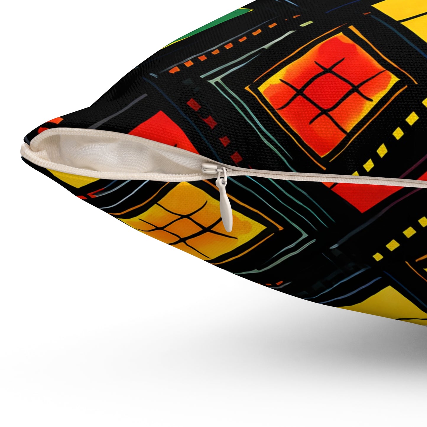 Kuumba Spark Throw Pillow