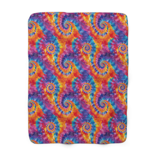 Colorblast Sherpa Fleece Blanket