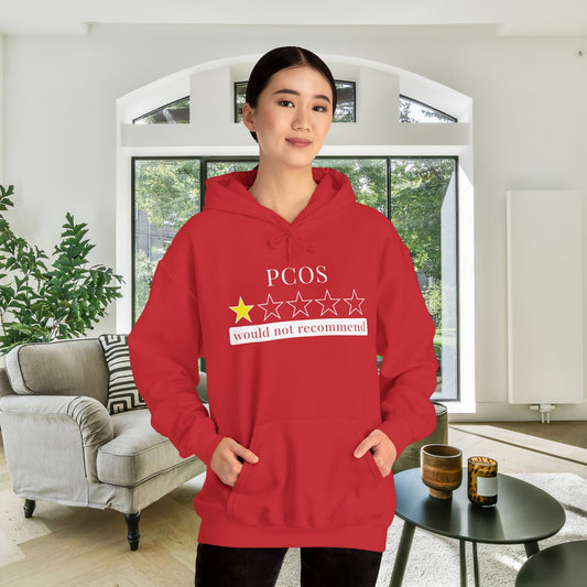 PCOS 1 Star Would Not Recommend Heavy Blend™ Hooded Sweatshirt