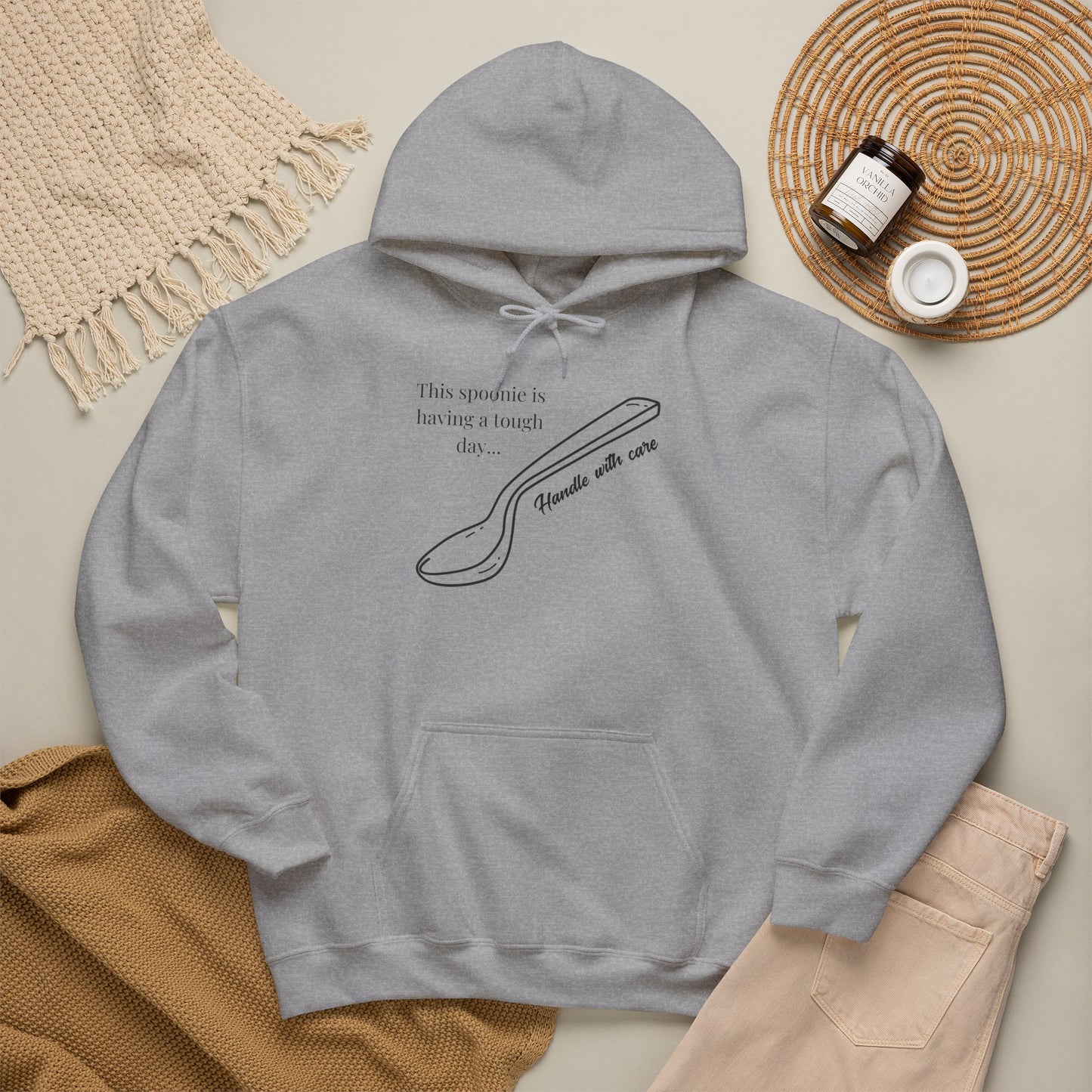 This Spoonie Is Having A Tough Day Adult Heavy Blend™ Hoodie