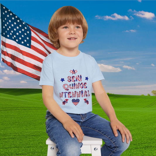 Semiquincentennial (American Flag) Heavy Cotton™ Toddler T-shirt