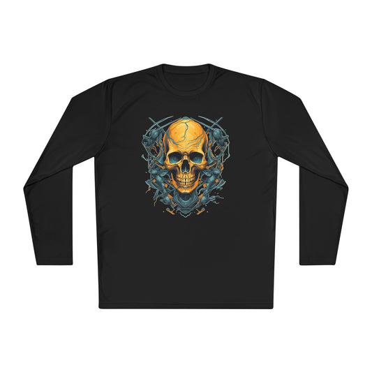 Creepy Bones 10 Adult Long Sleeve Tee