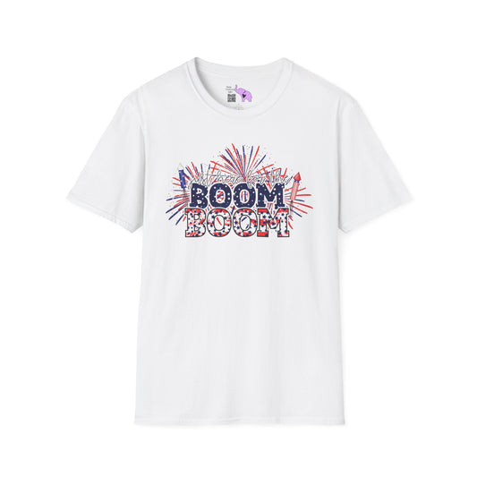 I'm Just Here For The Boom Boom Adult T-shirt