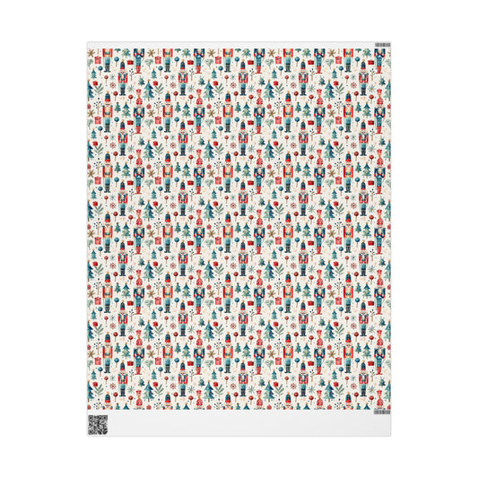 Nutcracker Noel Wrapping Paper