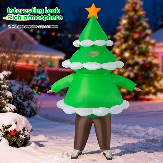 Product Name: Inflatable Christmas Tree Costume – Adult Wearable Holiday Tree