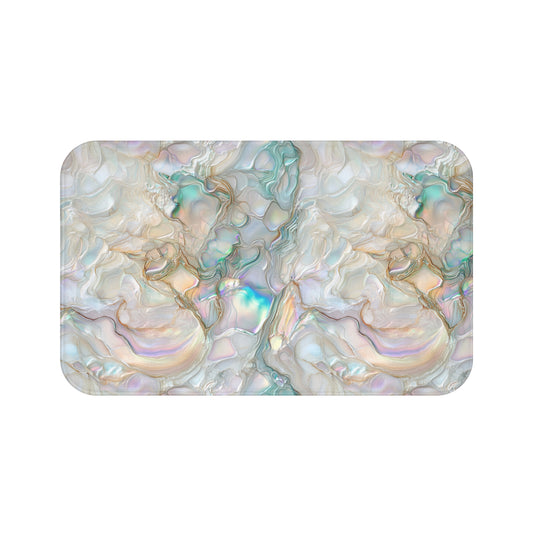 Green Opalescent Dreams Bath Mat