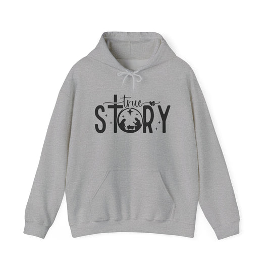 True Story (Nativity) Adult Heavy Blend™ Hooded Sweatshirt