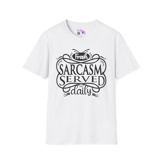 Fresh Sarcasm Served Daily Adult T-shirt