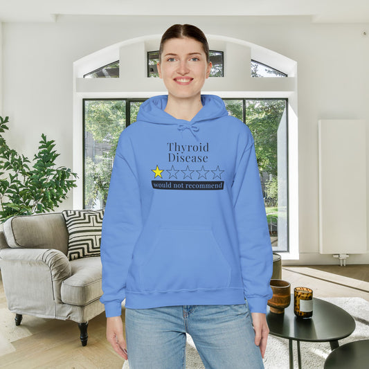 Thyroid Disease 1 Star Would Not Recommend Heavy Blend™ Hooded Sweatshirt