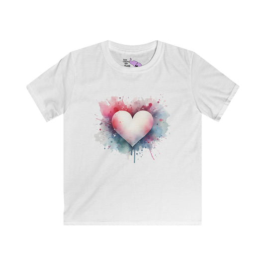 Painted With Love Youth Softstyle Tee