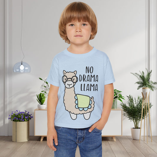 No Drama Llama Heavy Cotton™ Toddler T-shirt