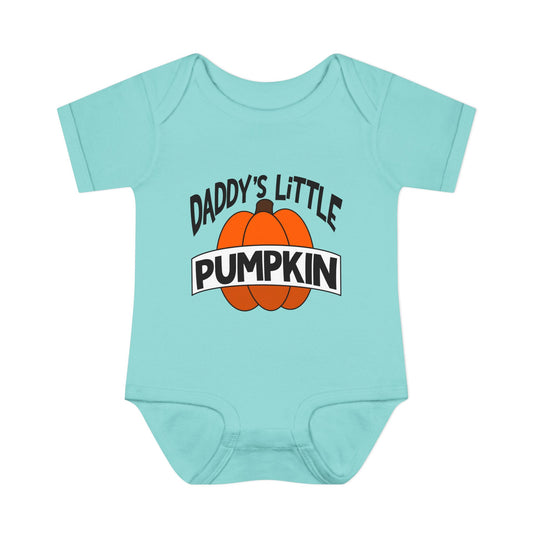 Daddy's Little Pumpkin Infant Baby Rib Bodysuit