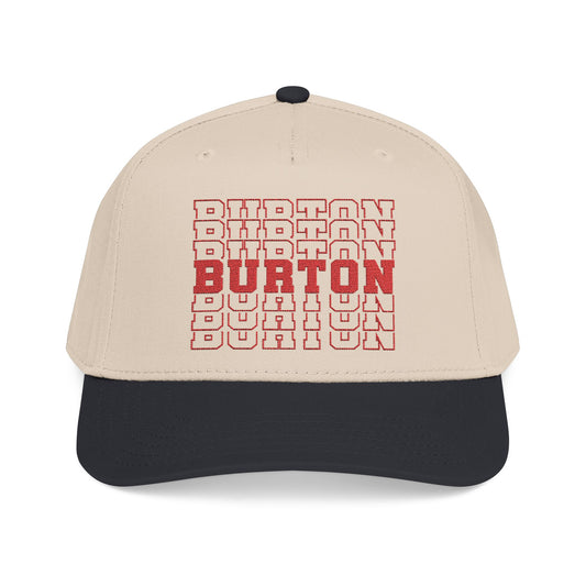 Burton (Stacked) Mid Profile Baseball Cap