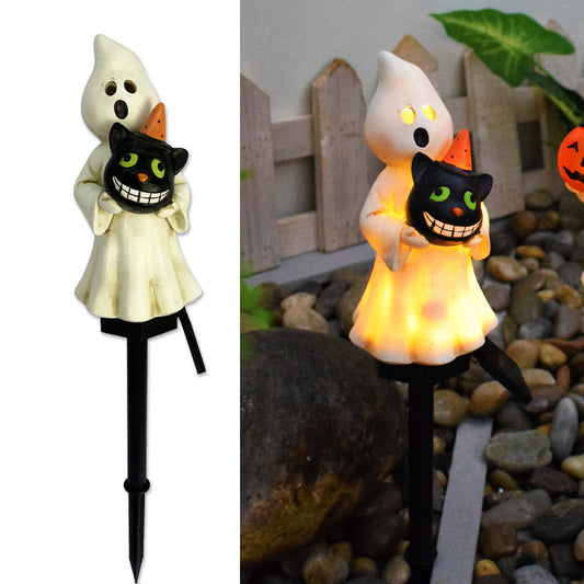 Solar-Powered Halloween Outdoor Pumpkin Lanterns