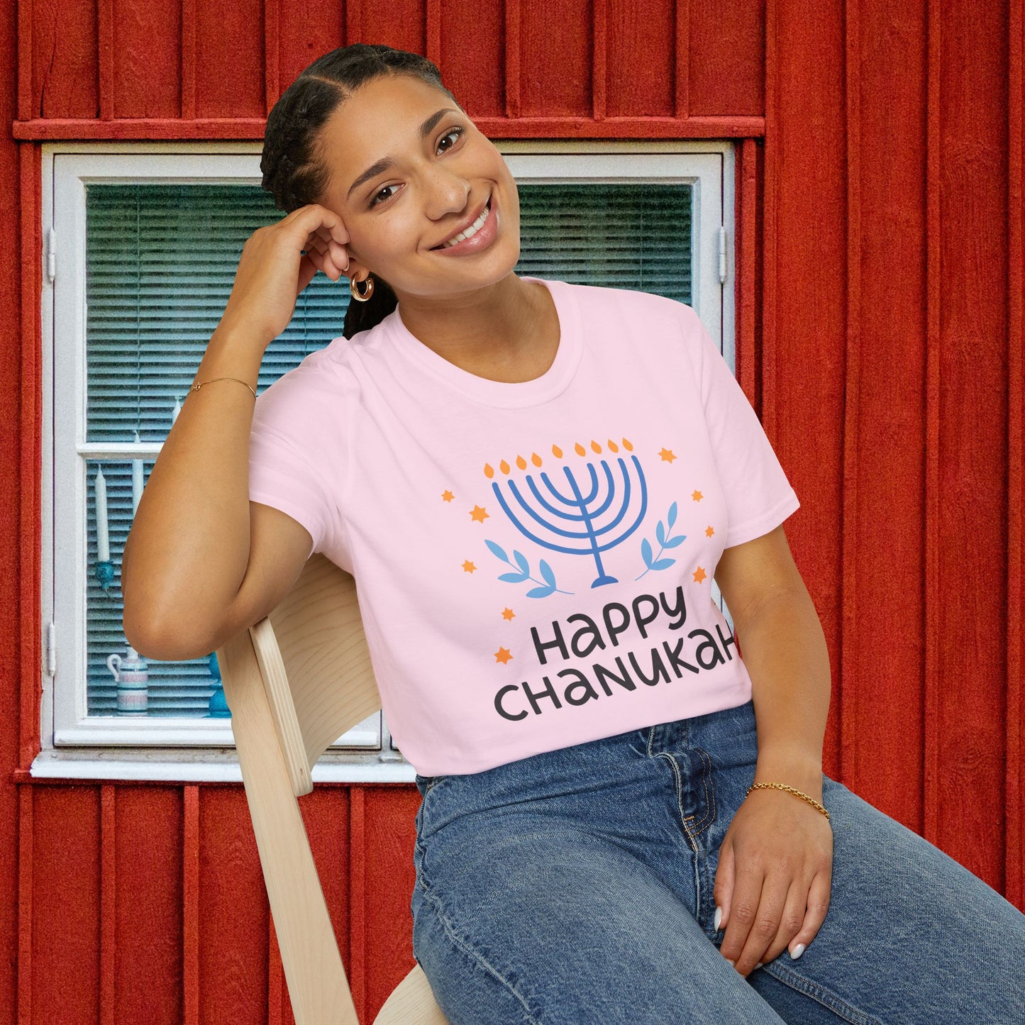 Happy Chanukah Adult T-shirt