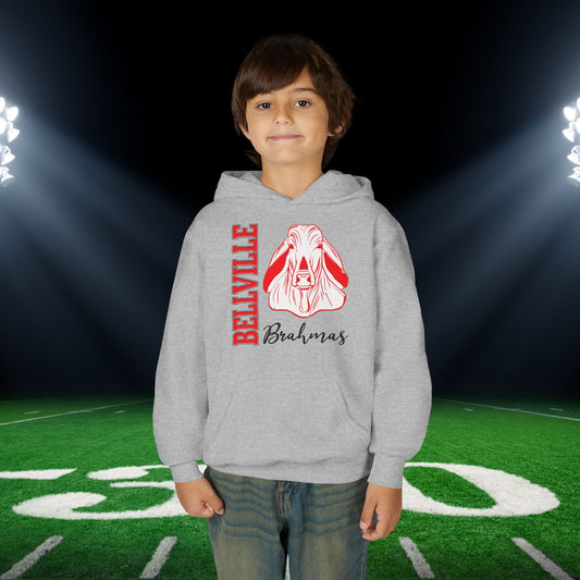 Bellville Vertical Fury Youth Heavy Blend Hoodie