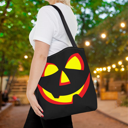 Jack O' Lantern Canvas Tote Bag