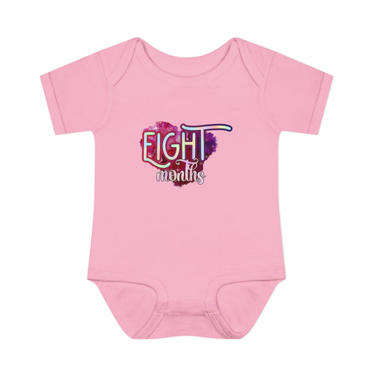 Stardust Baby Milestone Bodysuit-Eight Months