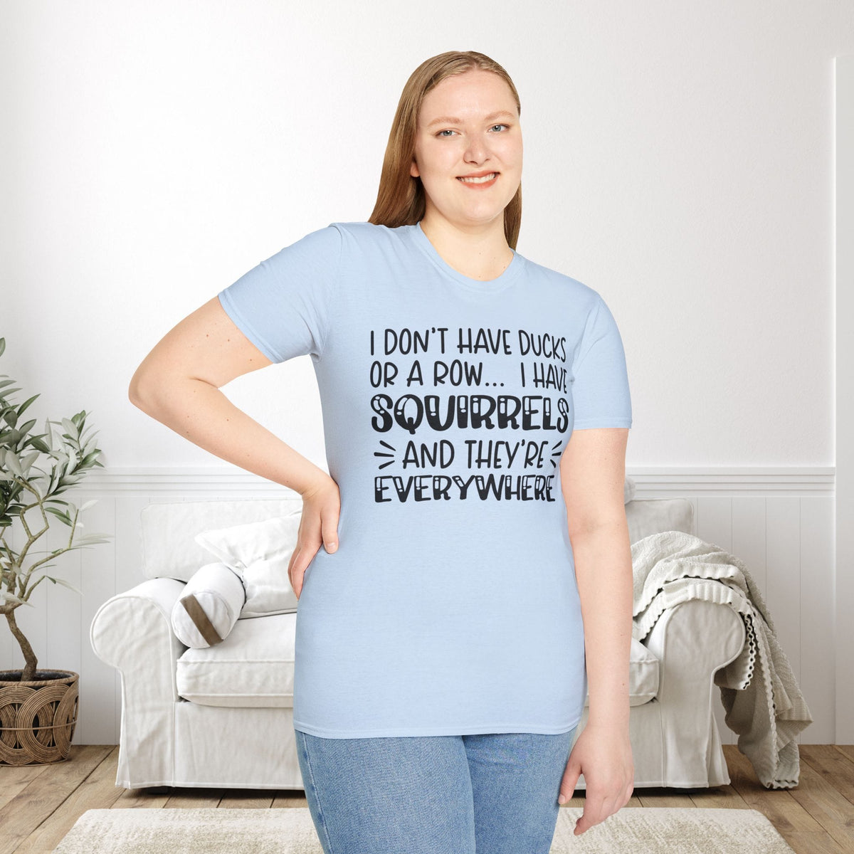I Don't Have Ducks or a Row... Adult T-shirt
