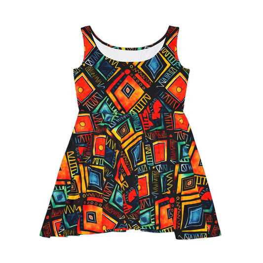 Abundance Rhythm Women's Skater Dress