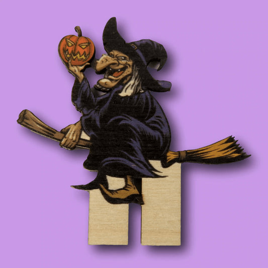 Halloween Countdown Wooden Advent Calendar