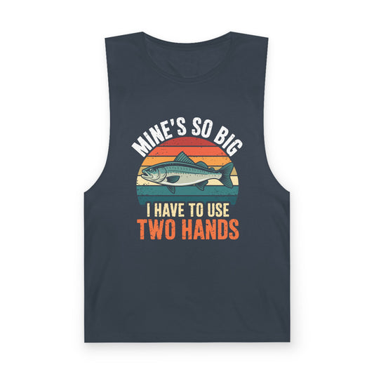 Mine's So Big I Have To Use Two Hands (Fish) Tank Top