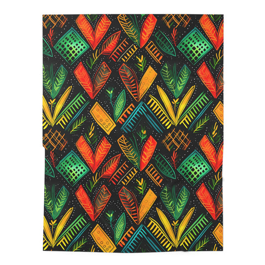 Kujichagulia Waves Swaddle Blanket